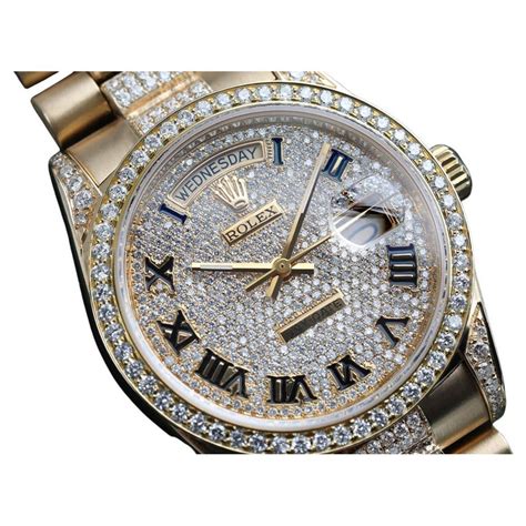 presidential diamond rolex